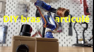 Tuto  Utiliser des servomoteurs ⚡  DIY  Fabriquer un bras articulé 🔧 [upl. by Honig]