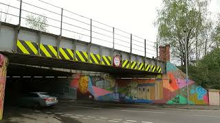 A modern shed bash to exNER shed at Mirfield Follow the route from the station to the shed site [upl. by Biles]