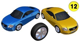 Audi TT  Tire and Wheel  CATIA Assembly [upl. by Eustace]