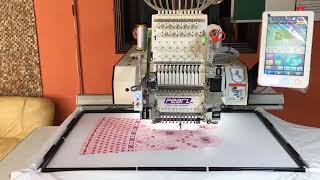 Computerized Embroidery Machine [upl. by Araiek]