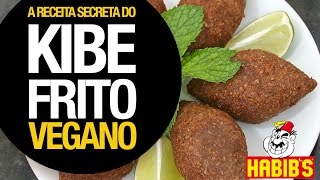 KIBE VEGANO DO HABIBS COMIDA ÁRABE  SÍRIA [upl. by Essilrahc530]