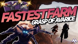 Grasp of Avarice FASTEST FARM  FAST amp EASY Farm Eyasluna MASTER amp NORMAL MODE  Destiny 2 [upl. by Nitsirk]