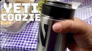 YETI Rambler Insulated Stainless Steel Colster Koozie Review [upl. by Yelkrab]