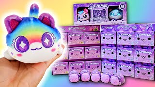 OPENING A BUNCH OF APHMAU MEEMEOWS Celestial Under The Sea Unicorns aphmau unboxing [upl. by Groos]