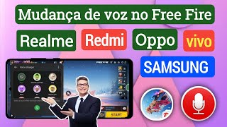 Como mudar a voz no Free Fire 2024  Aplicativo de troca de voz para Free Fire 2024 [upl. by Sandye]