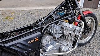 Honda CBX1000 Carb Tuning Sync and Specs Part One [upl. by Brittaney]