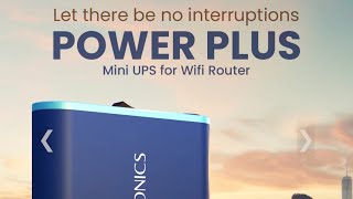 Portronics mini WiFi ups power bank unboxing [upl. by Wehtam269]