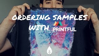 Printful Sample Review  Checking Print Quality And Comparing Anvil Vs Bella Canvas [upl. by Creamer]