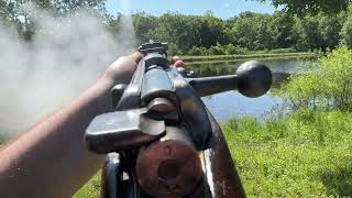 German Mauser 7184 POV firing [upl. by Claribel483]