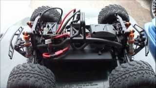 HPI Savage XS Flux on 4S Lipo [upl. by Brier]