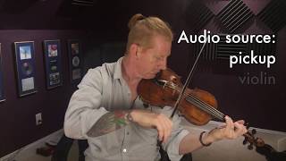 Schertler DYNVP48 ViolinViola Contact Mic Demo [upl. by Jocelyn787]