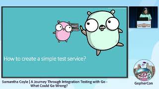 GopherCon 2022 Samantha Coyle  A Journey Through Integration Testing with Go What Could Go Wrong [upl. by Nordine]