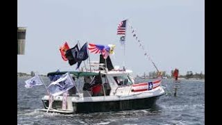 July 4 Heroes Boat Parade on Floridas Adventure Coast 2024 [upl. by Eckmann]