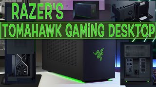 Razer Tomahawk Gaming Desktop A Small Modular Gaming PC with a Full Sized GPU [upl. by Iand]