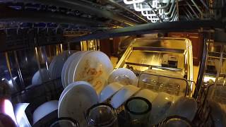 Whirlpool TotalCoverage Dishwasher  Full Load Interior View [upl. by Ronile215]