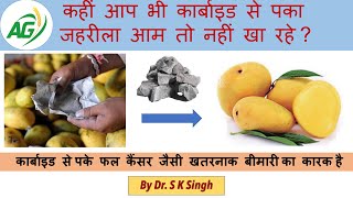 Ripening of Mango by Calcium Carbide Masala is dangerous amp deadly [upl. by Samul]