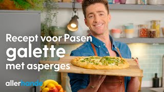 Galette met asperges maken met Hugo Kennis  Allerhande Kookschool [upl. by Eemiaj362]