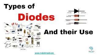 Types of Diodes Diode Applications  Basic Electronics Why and How to use Tutorial [upl. by Haleeuqa321]