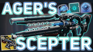 Agers Scepter Exotic Review The First Stasis Trace Rifle  Destiny 2 Season of the Lost [upl. by Brade]