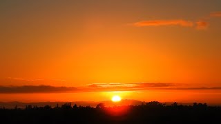 Beautiful Sunrise Time lapse  Unedited  No Copyright Video  Hamilton New Zealand [upl. by Ettenom]