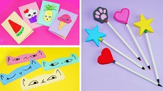 3 DIY School Supplies  Easy DIY Paper crafts ideas [upl. by Amalbergas]