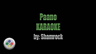 Shamrock Paano Karaoke [upl. by Edmunda]