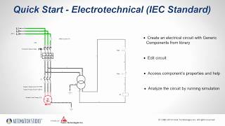 Electrotechnical IEC Quick Start Guide  Automation Studio™ [upl. by Ahseikal322]