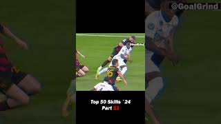 Top 50 skills in Football Part1314 soccer football footballtricks soccertricks [upl. by Neenaej]