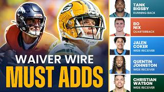 Fantasy Football Week 12 Waiver Wire Pickups  MustHave Players to Add to Your Roster 2024 [upl. by Etnor213]