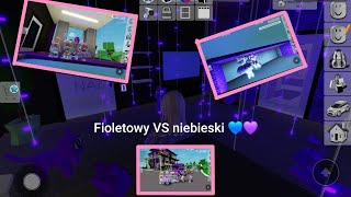 💜FIOLETOWY vs NIEBIESKI💙 Brookhaven Rp [upl. by Sauveur680]