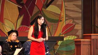 2012 Albright College Baccalaureate Anthem by Sally Wang 12 [upl. by Chelsy]