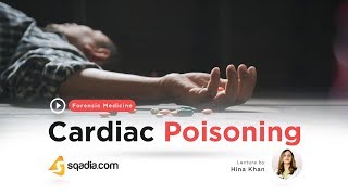 Cardiac Poisoning  Forensic Medicine Lectures  Medical Student Education  VLearning [upl. by Rusert]