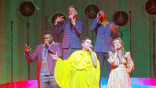 Pentatonix Live  God Rest Ye Merry Gentlemen Evergreen Tour Grand Prairie 122321 [upl. by Anilok315]