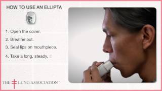 How to use an Ellipta Inhaler [upl. by Gunas]