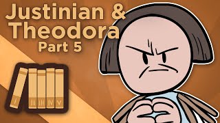 Byzantine Empire Justinian and Theodora  Impossible Burden of Fate  Extra History  Part 5 [upl. by Aroel]