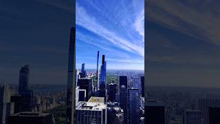 billionaires row usa nyc centralpark topoftherock observationdeck pov [upl. by Ranip]