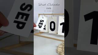 DIY Desk Calendar tutorial  Art beats [upl. by Yahsan]