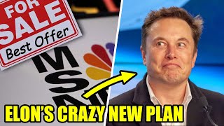 Elon Musk SHOCKS EVERYONE With Idea of Buying MSNBC [upl. by Llerihs]