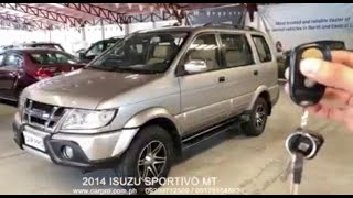 ISUZU SPORTIVO 2014 MT [upl. by Ydoow]