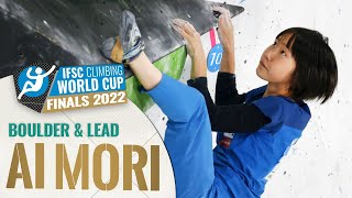 🇯🇵Ai Mori IFSC World Cup Finals 2022 💪🏼 [upl. by Hajidahk]