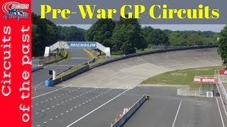 Top 10 prewar Grand Prix circuits  OLD VERSION [upl. by Eberto689]