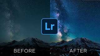 How To Edit Astrophotography and Milky Way Photos  Adobe Lightroom [upl. by Aiyekal]