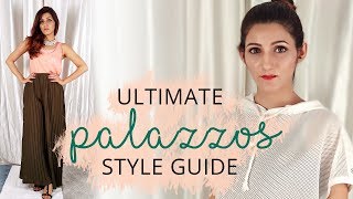 Ultimate Guide How to Style Palazzo Pants  Dos amp Donts [upl. by Sexton]