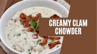 Clam Chowder Recipe  New England [upl. by Clo]