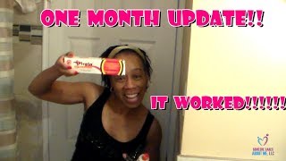 30 Day update Virgin Hair Fertilizer VS Castor Oil [upl. by Leda]