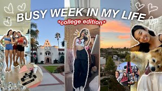 BUSY WEEK IN MY LIFE college edition [upl. by Coltson]