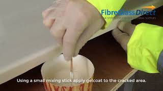 How to Repair a Fibreglass Crack for Beginners [upl. by Adele]