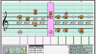 Mario Paint Composer Katy Perry  Teenage Dream [upl. by Adym]