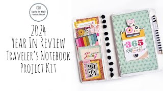 2024 Year In Review Travelers Notebook Project Kit [upl. by Achorn]