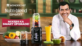 Wonderchef Nutriblend SMART™  MixersKaSmartUpgrade [upl. by Suirad]